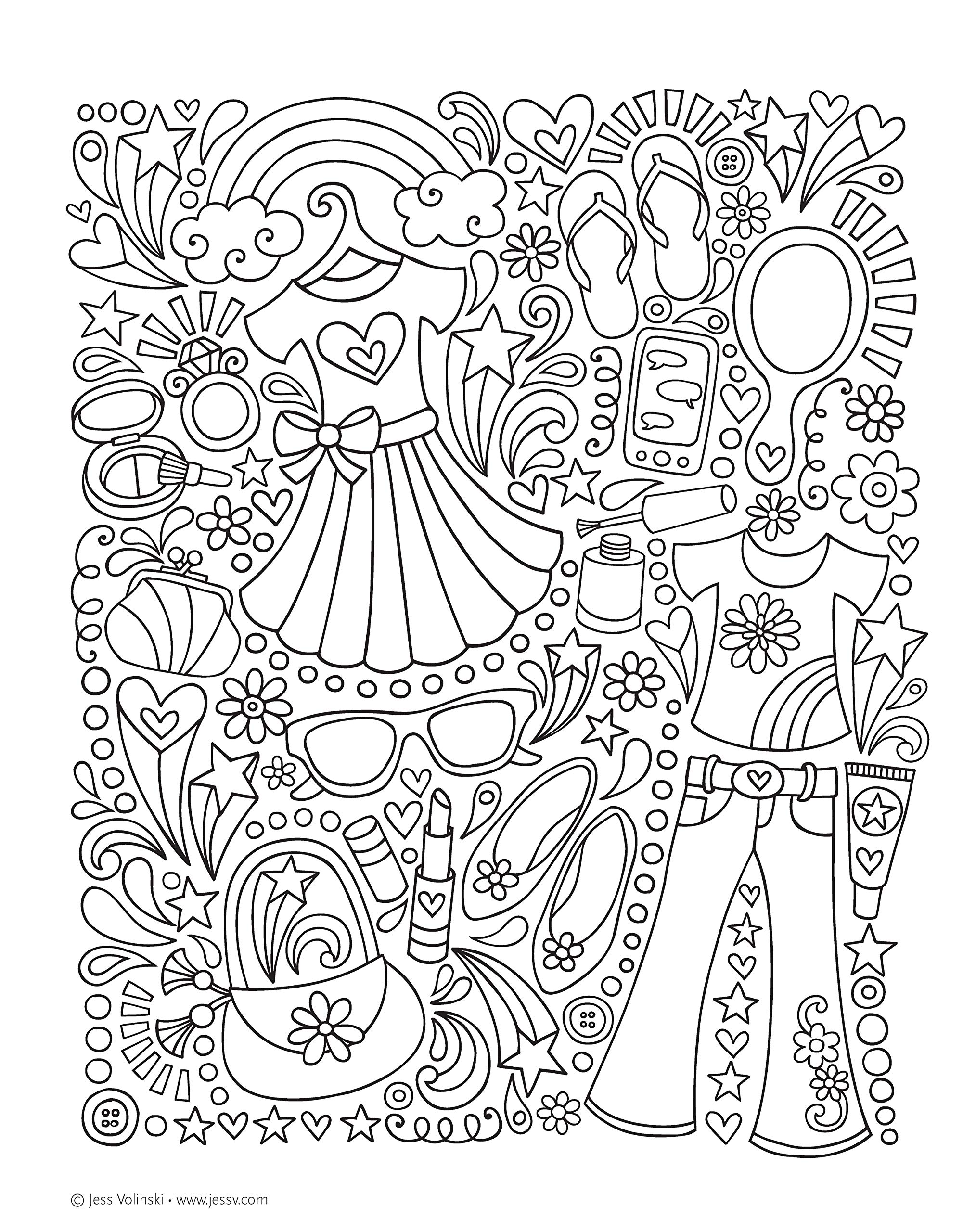 Notebook Doodles Fabulous Fashion: Coloring & Activity Book (Design Originals) 30 Fashionable Designs; Beginner-Friendly Inspiring Art Activities on High-Quality, Extra-Thick Perforated Paper Notebook Doodles Fabulous Fashion: Coloring & Activity Book (Design Originals) 30 Fashionable Designs; Beginner-Friendly Inspiring Art Activities on High-Quality, Extra-Thick Perforated Paper Notebook Doodles