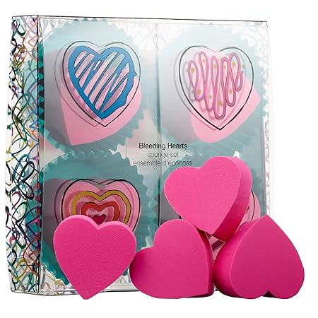 Goldcrown By Sephora Bleeding Hearts Sponge 4 Pc Set Beauty Amazon Com