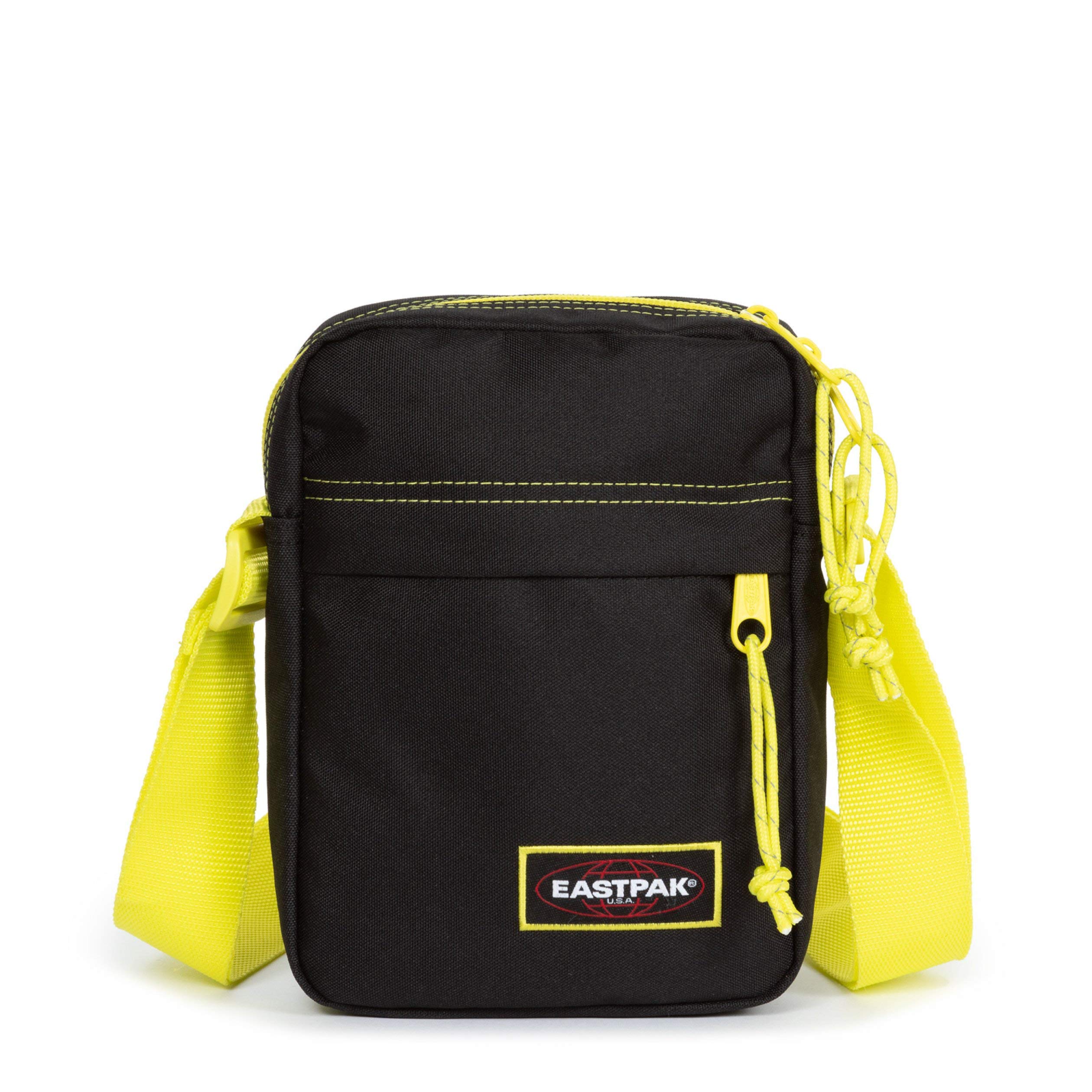 Eastpak The One Messenger Bag, 21 cm, L, Kontrast Lime (Black)