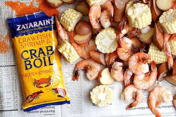 ZATARAIN’S CRAWFISH, SHRIMP & CRAB BOIL, 16 OZ