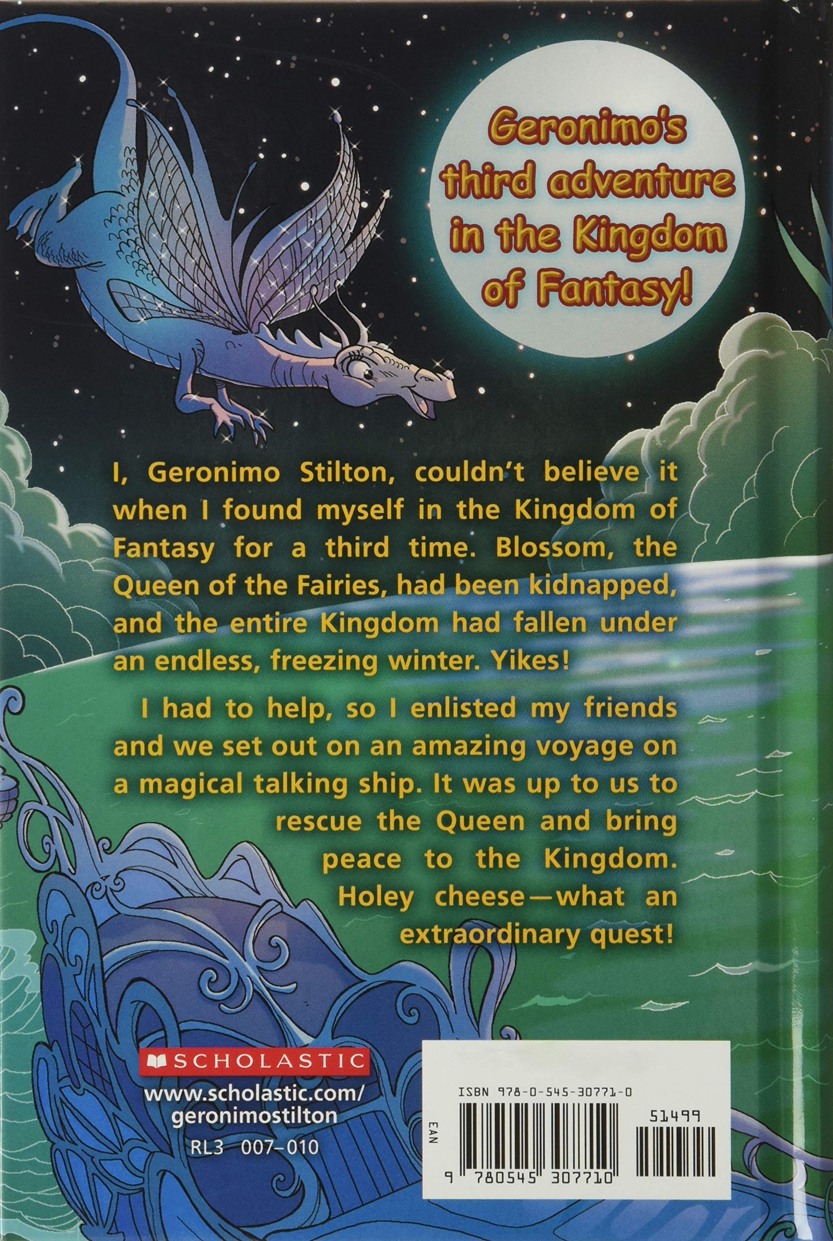 The Amazing Voyage Geronimo Stilton And The Kingdom Of Fantasy 3 The Third Adventure In The Kingdom Of Fantasy 3 Stilton Geronimo 9780545307710 Amazon Com Books