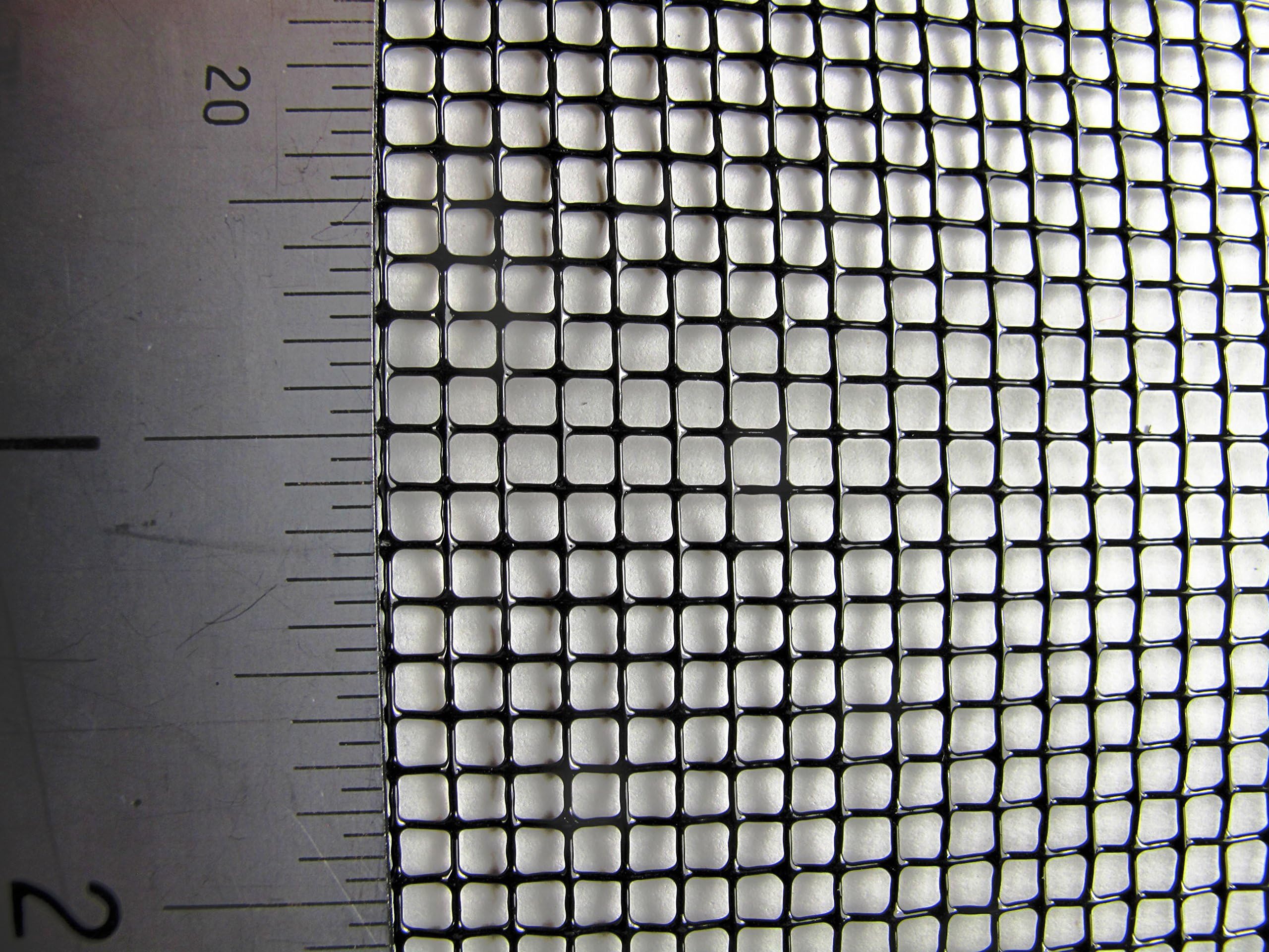BEEKEEPING VARROA FLOORS - Black Epoxy Woven Mesh - 2.5mm Hole - 450mm SQ X 8 SHEETS