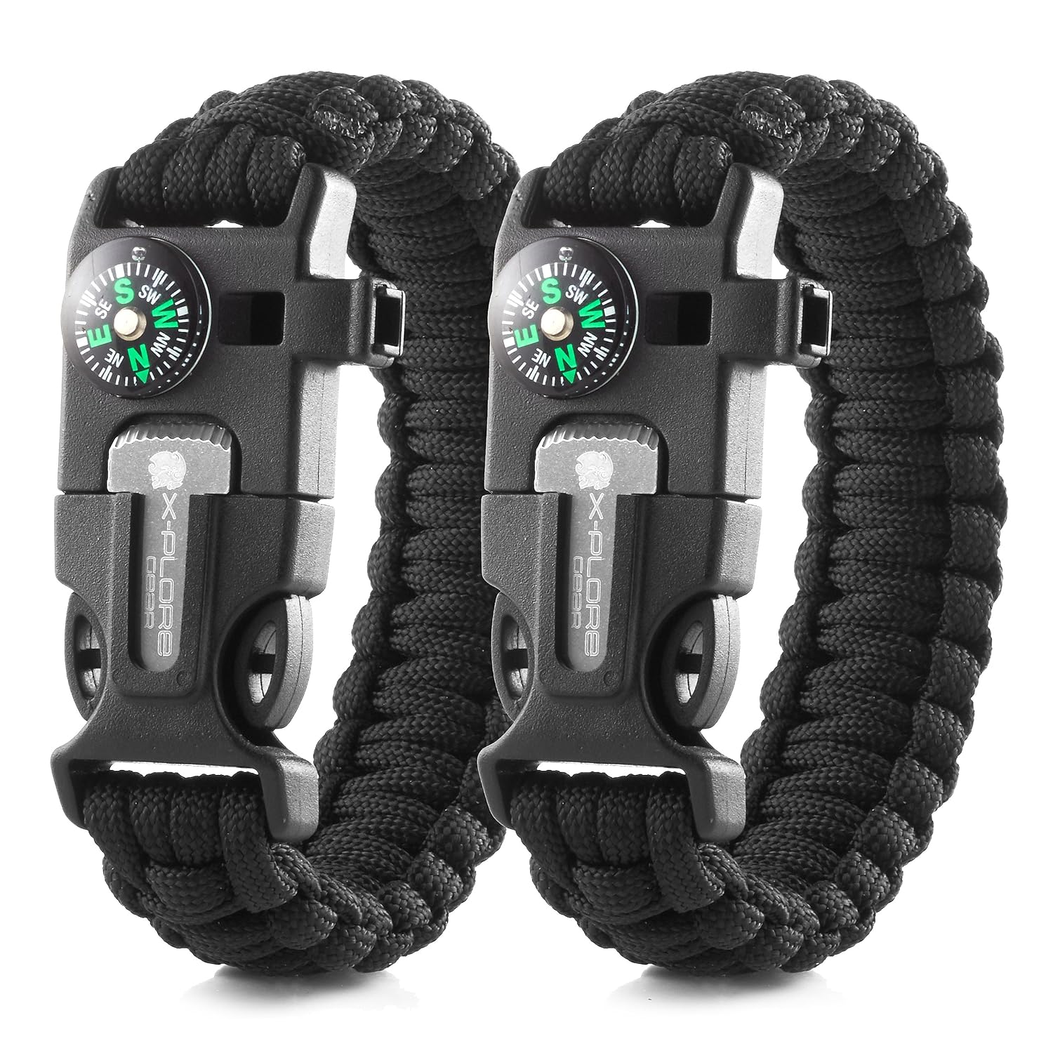 Amazon.com : X-Plore Gear Emergency Paracord Bracelets | Set Of 8 ...