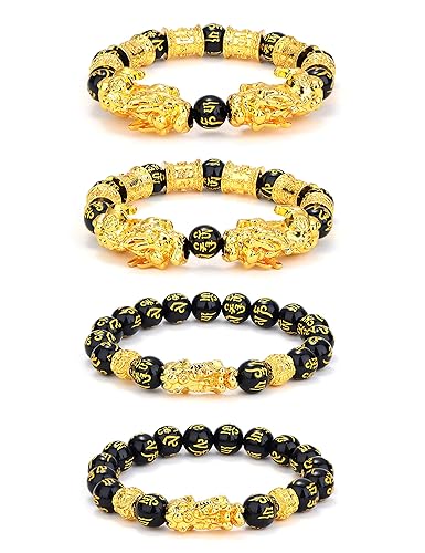 Good Luck Men's Feng Shui Bracelet Fengshui Prosperity Jade