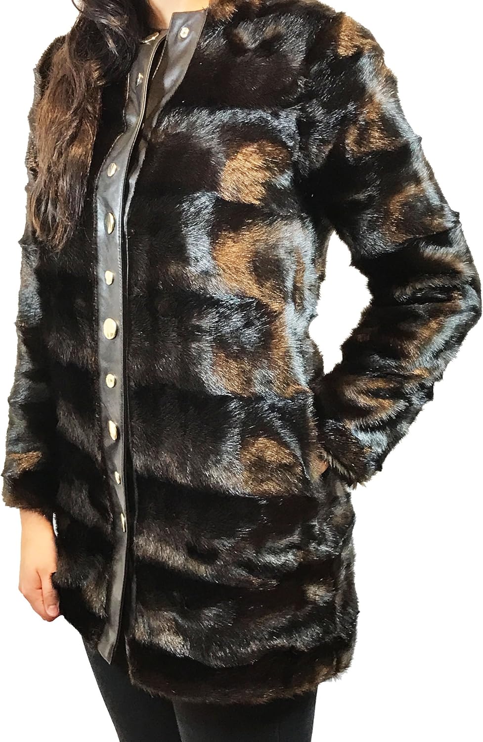zara long fur coat