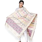 Exotic India Brocade Dupatta from Gujarat with Brocade Weave