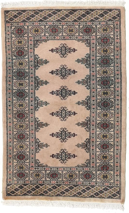 Carpetvista Pakistan Buchara 2ply Teppich 75x116 Orientteppich