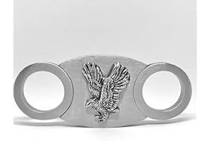 CIGAR CUTTERS BY JIM Eagle Cigar Cutter – Double Guillotine Blades – in Gift Box
