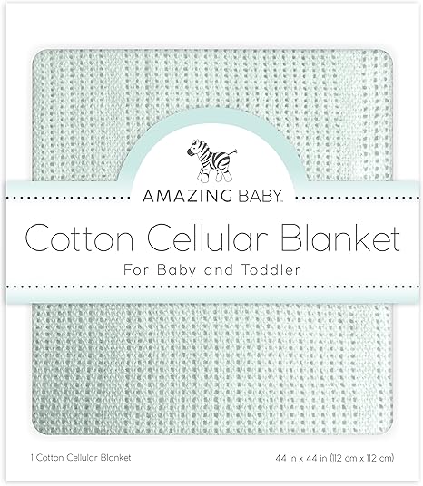 cotton cellular blanket baby