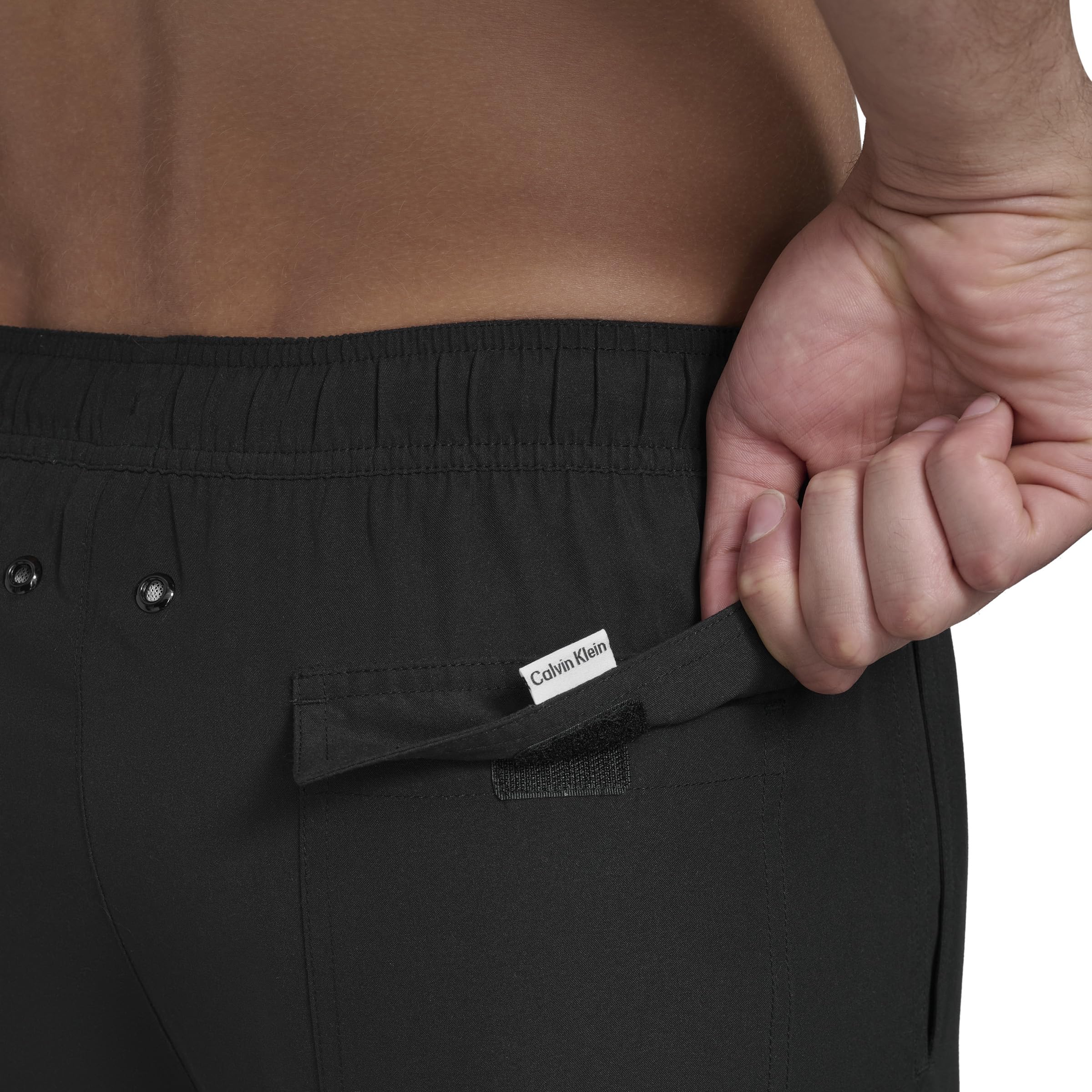 Calvin Klein Men's Volley Quick Dry Lightweight Swim Trunk