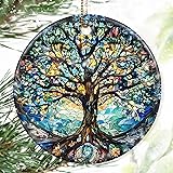 Dodosky Colorful Ceramic Tree of Life Christmas