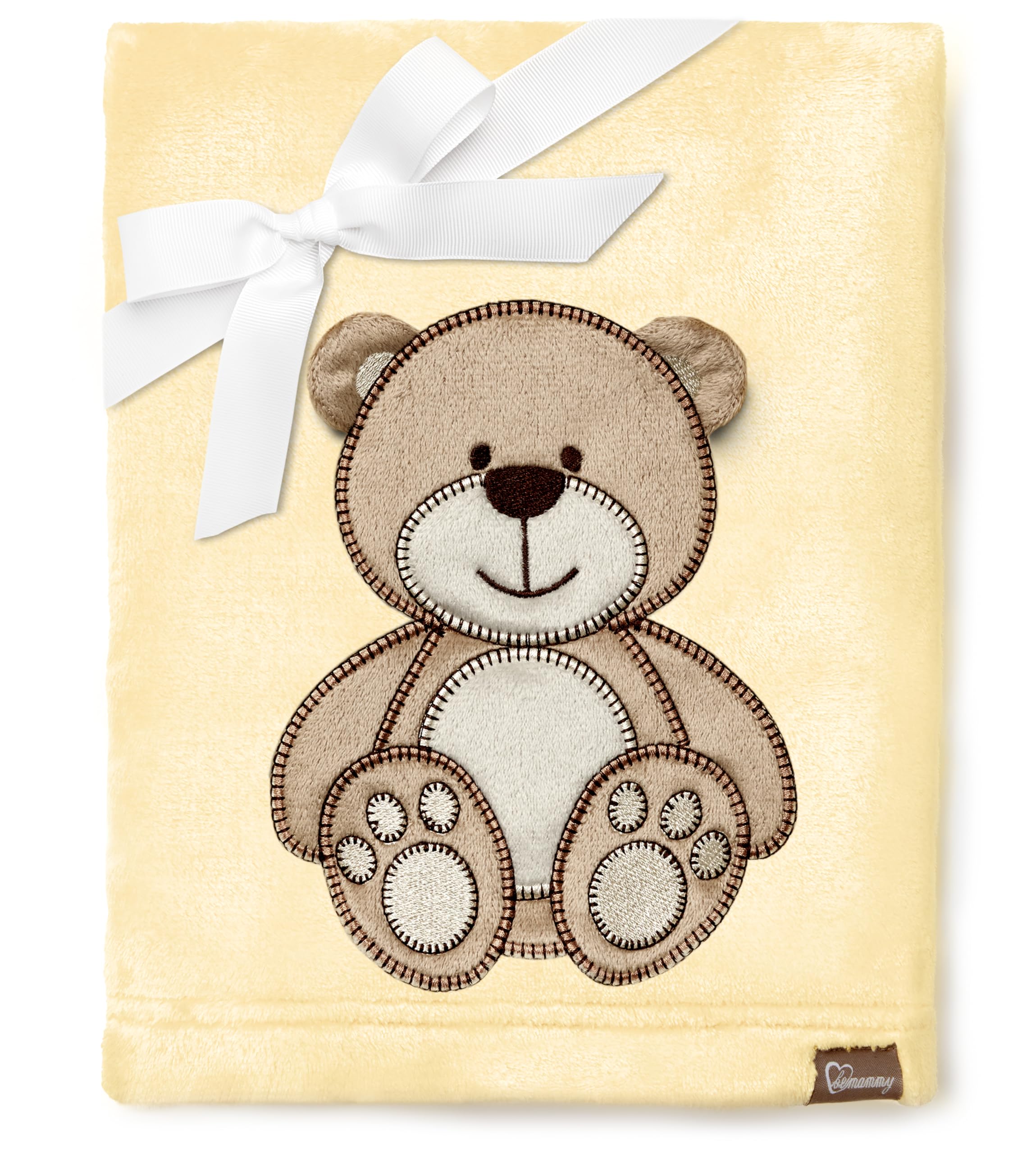 Be Mammy Warm Children Baby Cosy Blanket Baby Gift BE20-168 (Yellow - Bear)