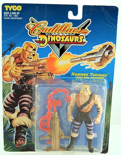 cadillacs and dinosaurs action figures