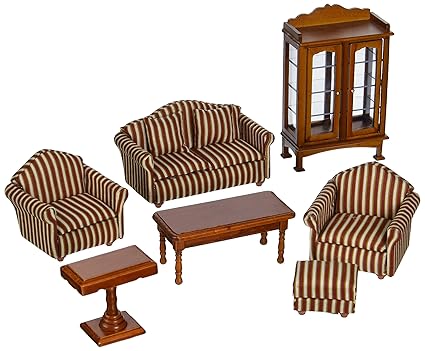 Amazon.com: Melissa & Doug Clic Victorian Wooden and Upholstered ...