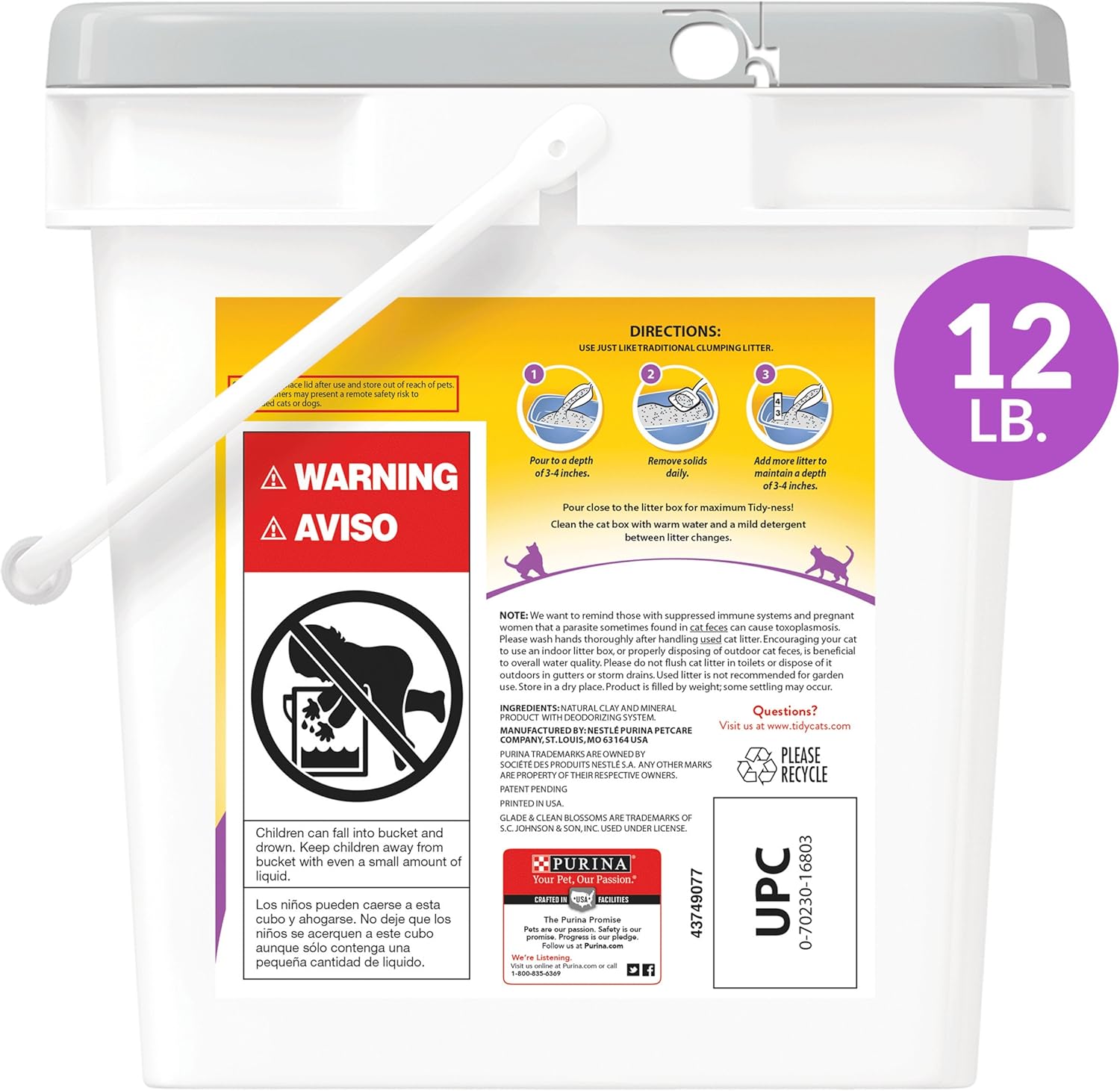 tidy cat lightweight dust free