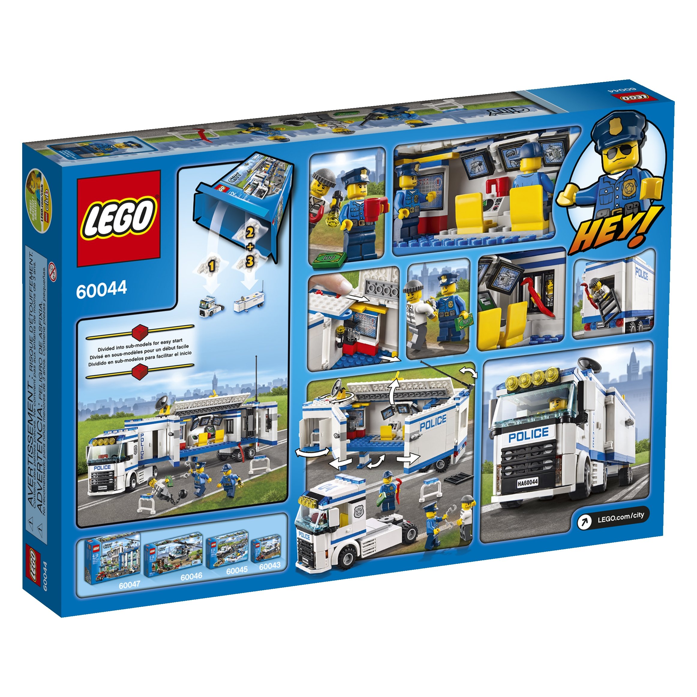 LEGO City Police 60044 Mobile Police Unit 673419206907 | eBay