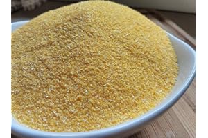 Organic Yellow Corn Meal, 10 kg, Fine Ground