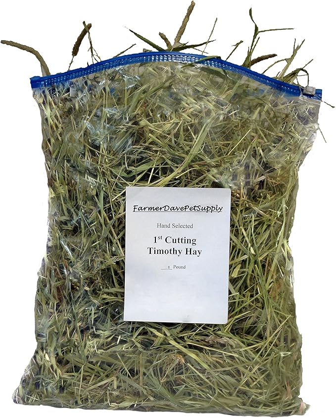 Amazon.com : FarmerDavePetSupply 1 Lb First Cut Timothy Hay, Rabbit and