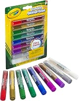 Crayola Glitter Glue Assorted Colours Pack of 9 3+ Kids Crafts view 3