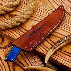 Handmade Twist Pattern Damascus Hunting Knives