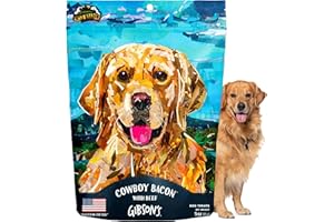 Wild Meadow Farms - Gibson's Cowboy Bacon with Beef, Soft Jerky Dog Treats, Crafted with Real Meat, Aromatic, and Grain-Free for Training and Rewarding Dogs of All Breeds and Ages - 3 Ounce Pouch