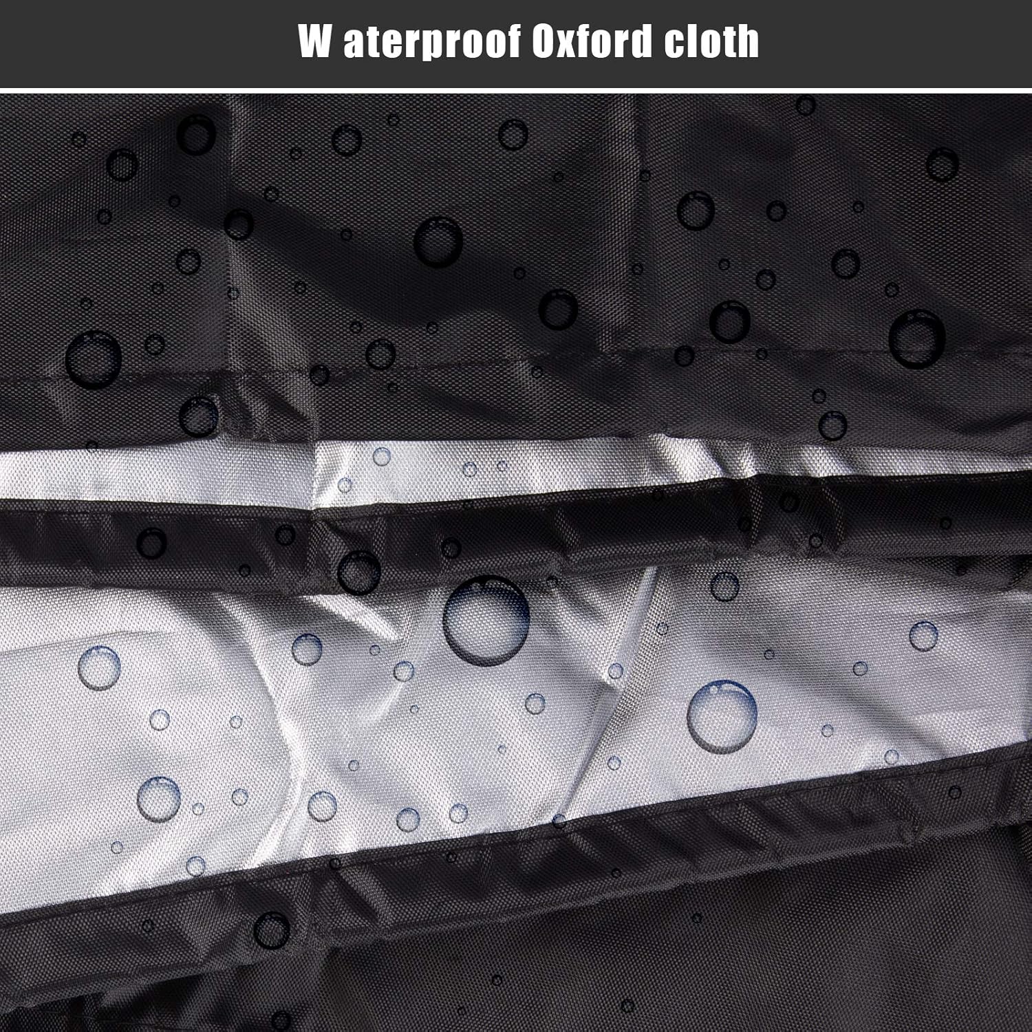 Homeriy Deck Box Covers Waterproof Quick Open Cover Top with Zipper for Keter Lifetime Suncast Rubbermaid : Garden & Outdoor