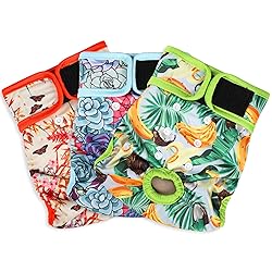 Grecle Washable Female Dog Diapers - Premium
