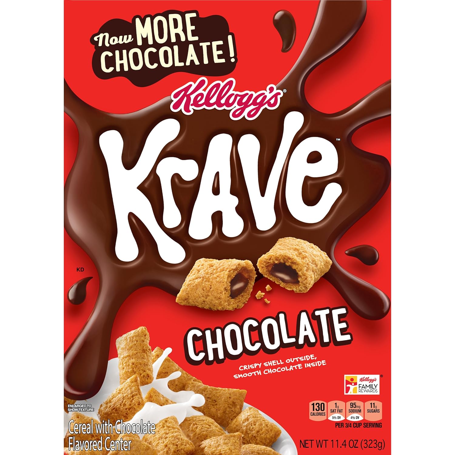Kellogg's Krave Chocolate (323g) Amazon.in Grocery & Gourmet Foods