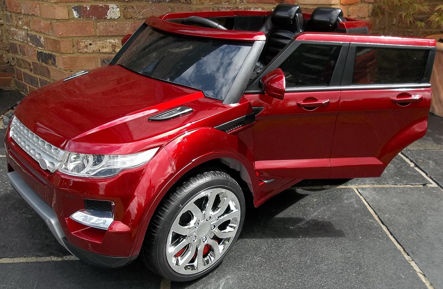 maxi range rover hse sport style 12v electric battery ride on car jeep