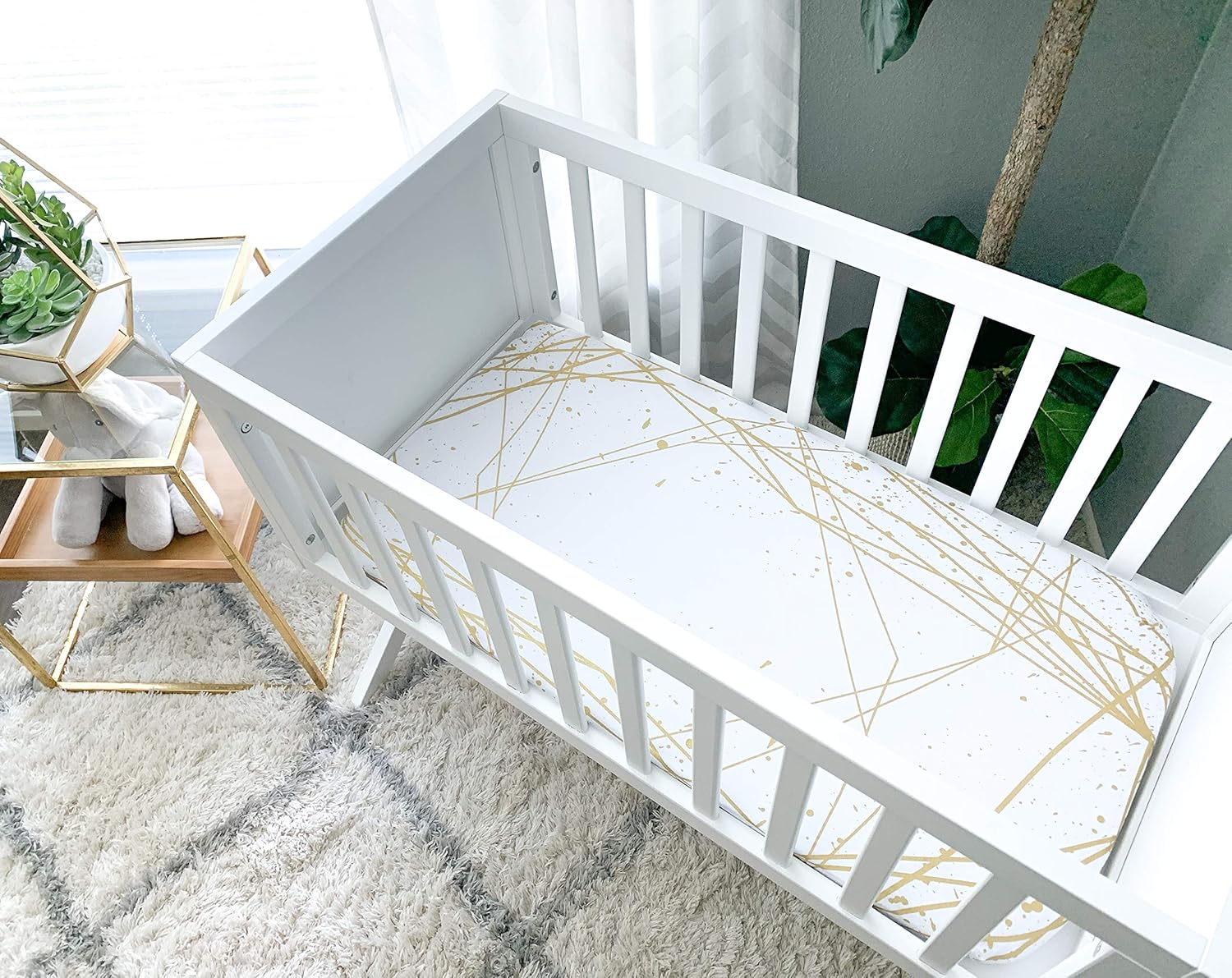 fitted bassinet sheets target