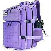 Military Tactical Backpack 45L/25L 3 Day Assault Pack Molle Daypack Hiking Backpack for Men and Women