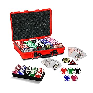 casinoite Poker Chips Set without Denomination (500)
