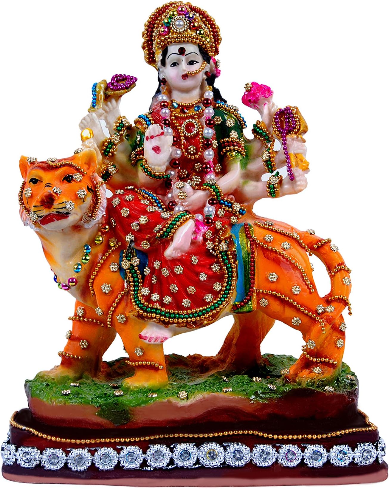 Max India polyresin god maa Durga Idol Statue Gift Items showpiece