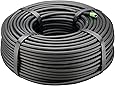 Rain Bird T22-250S Drip Irrigation 1/4" Blank Distribution Tubing, 250' Roll, Black
