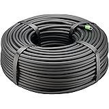 Rain Bird T22-250S Drip Irrigation 1/4" Blank Distribution Tubing, 250' Roll, Black