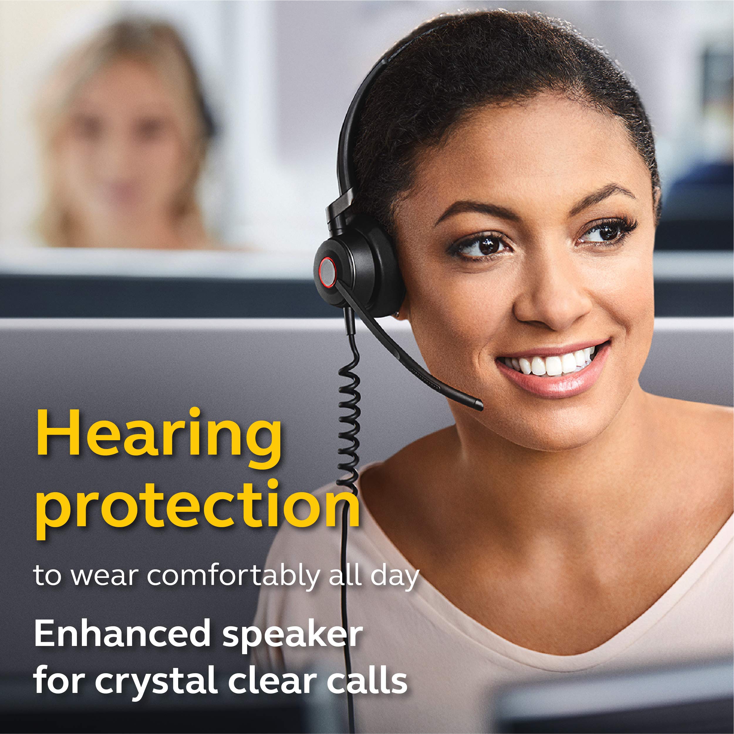 Mua Engage 50 Wired Headset, Mono Telephone Headset with 3Microphone