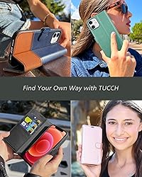 TUCCH Wallet Case for iPhone 12 Pro/iPhone 12