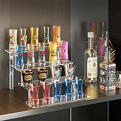 WINKINE Acrylic Display Stands, 2 Pack Clear
