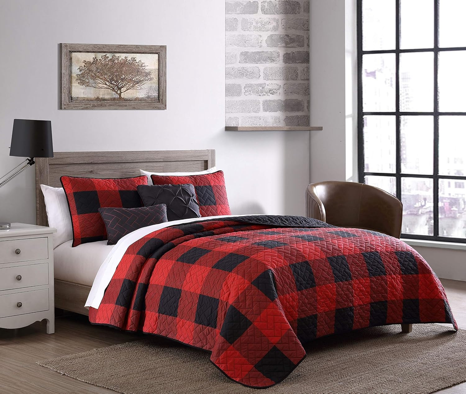 Buffalo Plaid Bedroom Decor Ideas - img-broseph