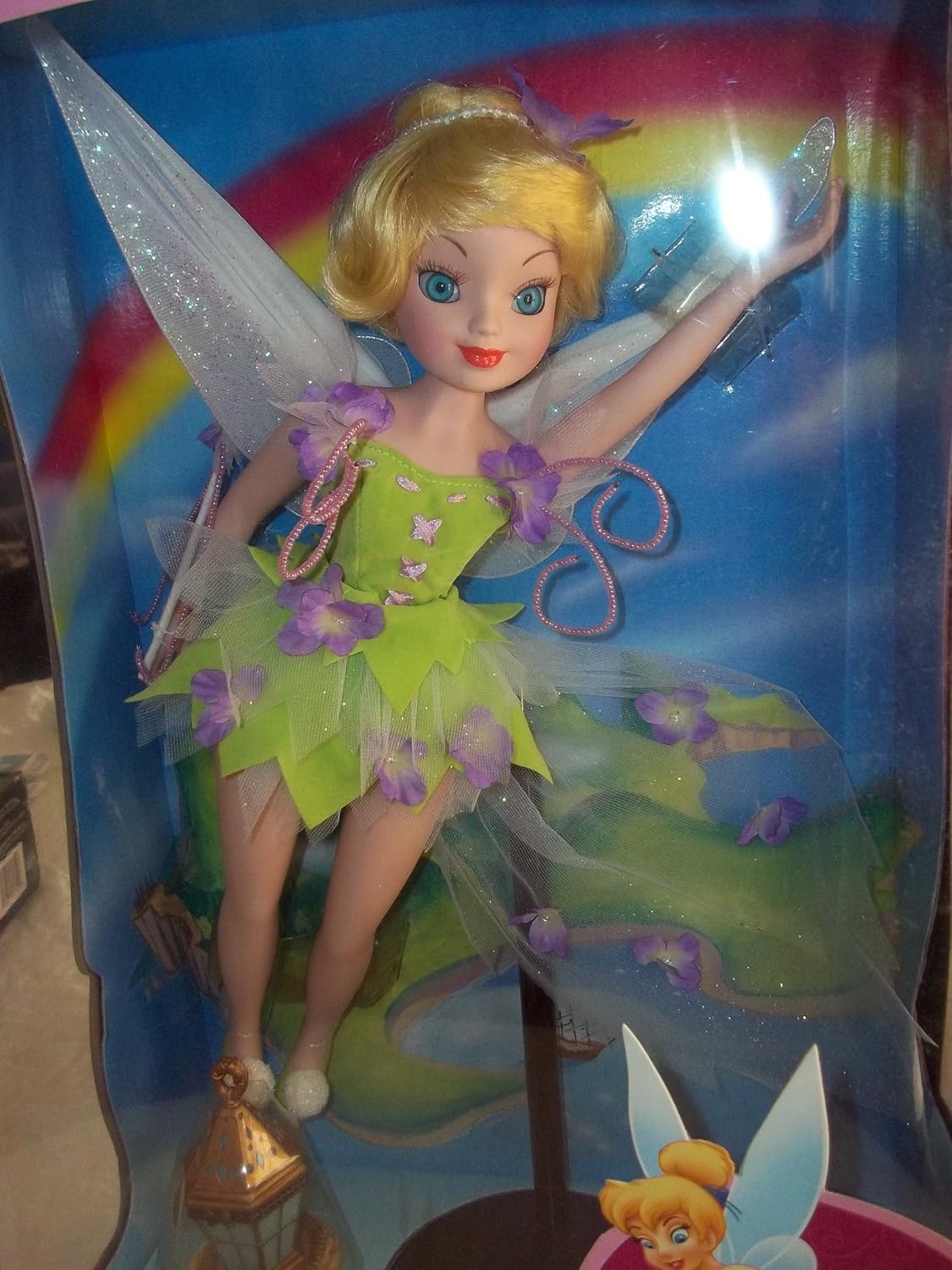 Tinker Bell 2003 Porcelain Keepsake Doll By Brass Key Toys & Games