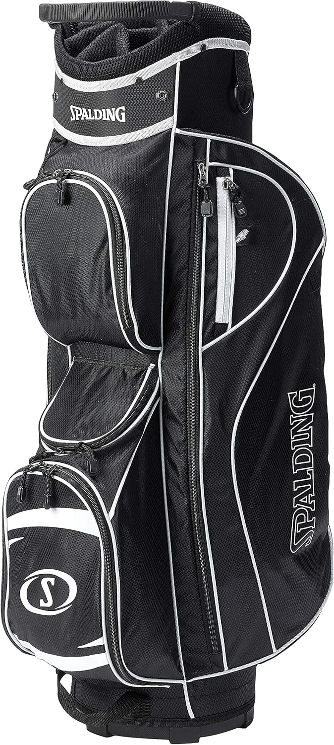 Spalding SC35, Bolsa de carro para palos de golf, color negro ...