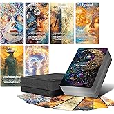 ZZBUY Yin and Yang Oracle Cards, 68 Karma Connection Oracle Deck for Beginner with Meanings on Them, Evaluate Emotions, Relationships, Career, Health, Life (Black)