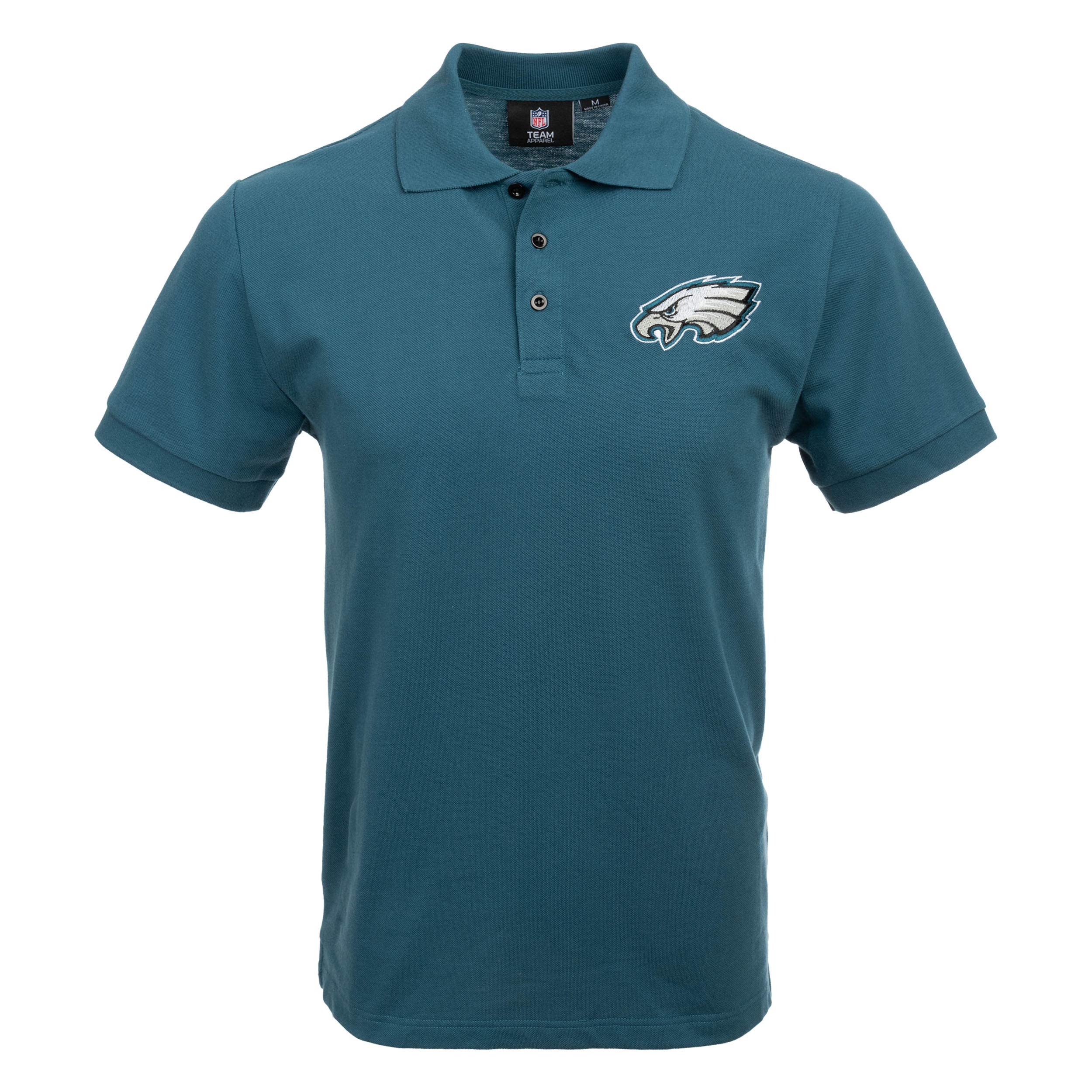 FOCO NFL Philadelphia Eagles Mens Polo Short Sleeve ShirtPolo Short Sleeve Shirt, Casual Color, M Image