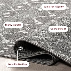nuLOOM 5x7 Moroccan Blythe Area Rug, Dark