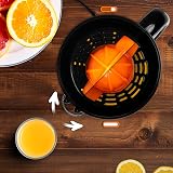 Duronic JE407 Solid Juicer Electric Citrus Juicer 700ml 40W Stainless Steel view 4
