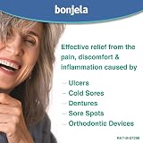 Bonjela Adult Gel 15g Mint Pain Relief for Mouth Ulcers & Cold Sores view 2