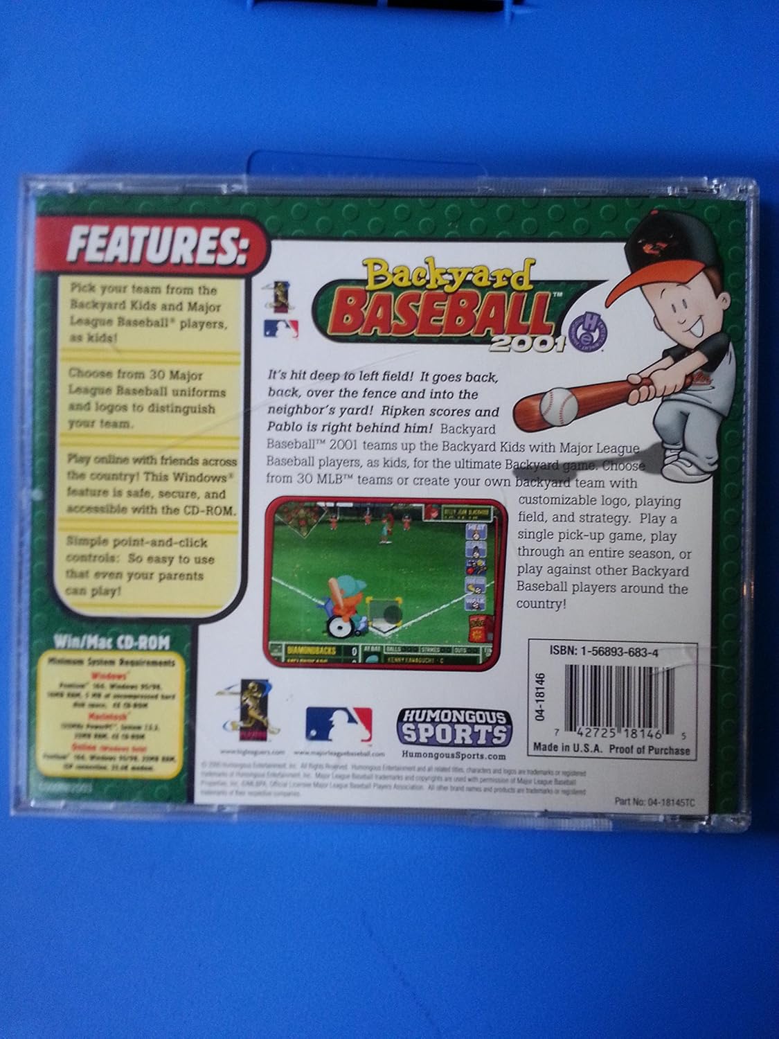 Amazon Com Backyard Baseball 2001 Video Games