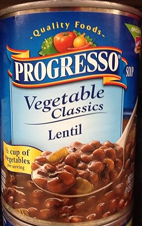 Amazon Com Progresso Vegetable Classics Lentil Soup 19oz Can Pack Of 5 Grocery Gourmet Food
