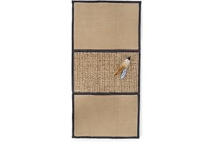 Petlinks Scratch & Play Carpet & Burlap Cat Scratch Mat - Brown, One Size