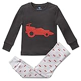 Bluenido Boys Pajamas Race CAR 2 Piece 100% Super